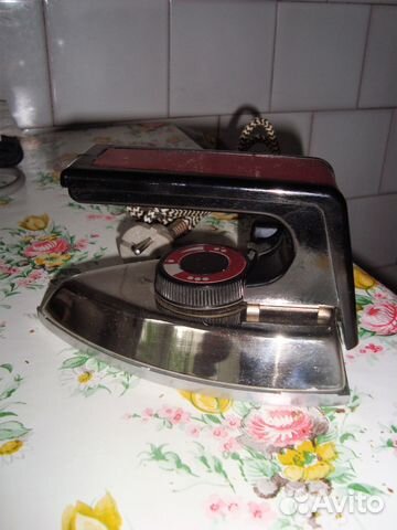 Утюг советский дорожный