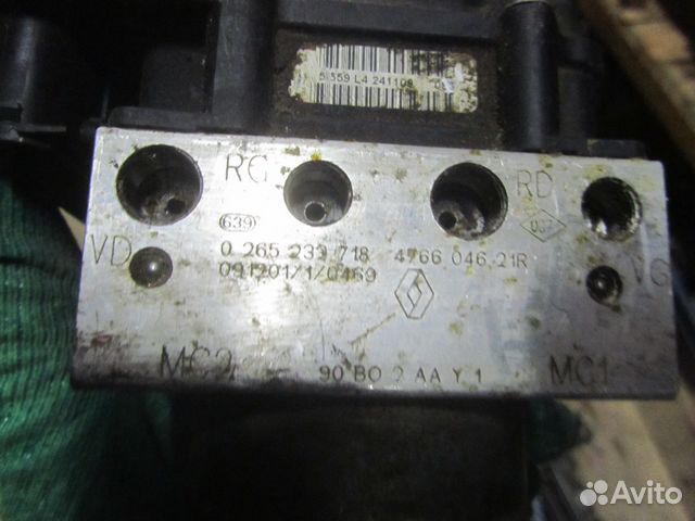 Блок ABS (насос) для Nissan Almera Logan Sandero Блок ABS (насос) для Nissan Almera Logan Sandero