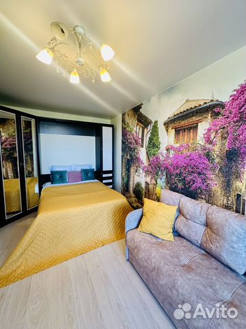 

1-к. квартира, 43 м², 2 кровати