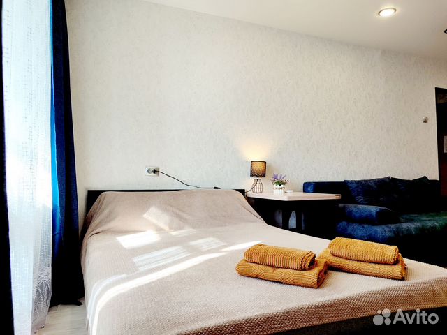 

1-к. квартира, 38 м², 2 кровати