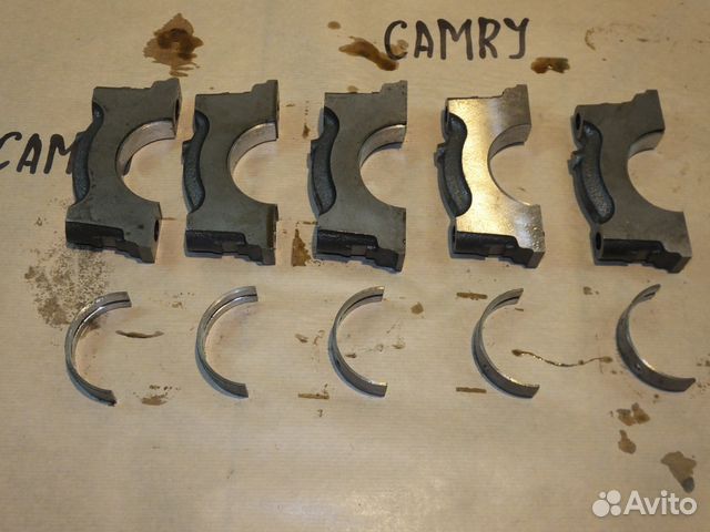 Коренные шейки,бугиля,кольца Toyota Camry 55, 2.5L