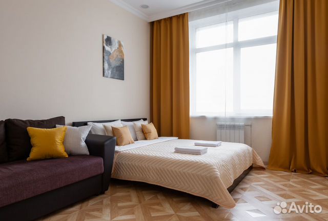 

1-к. квартира, 40 м², 2 кровати