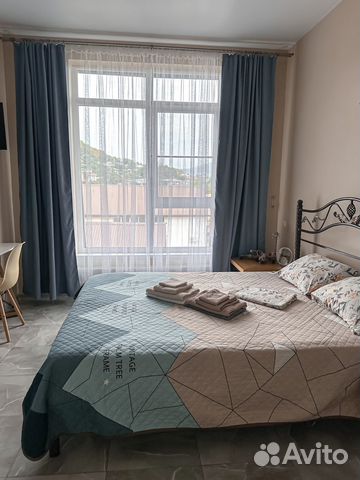 

Квартира-студия, 27 м², 2 кровати