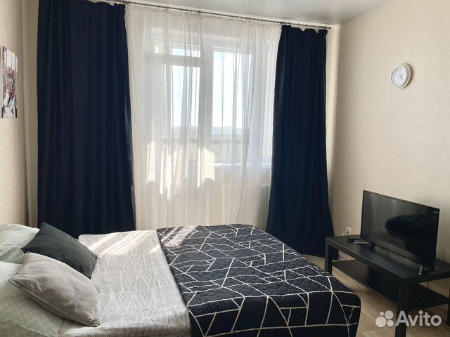 

Квартира-студия, 28 м², 1 кровать