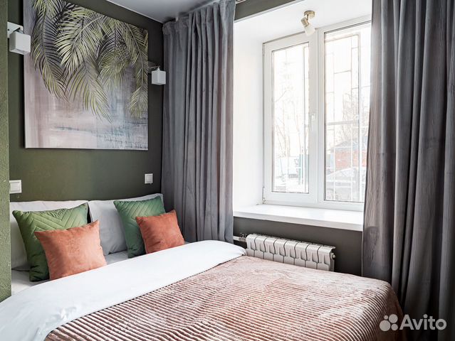

Квартира-студия, 17 м², 1 кровать