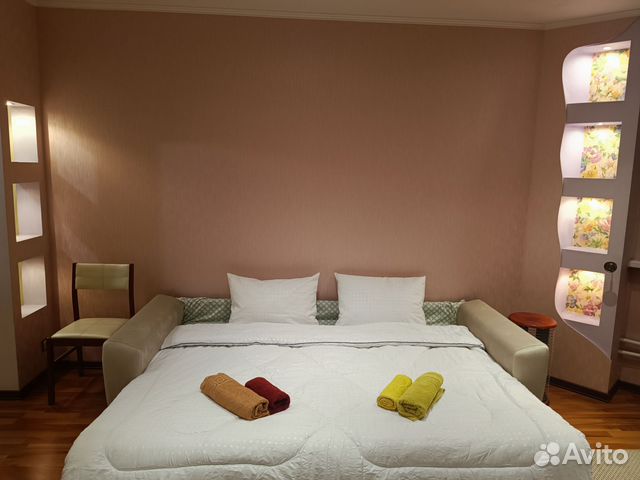 

1-к. квартира, 44 м², 3 кровати