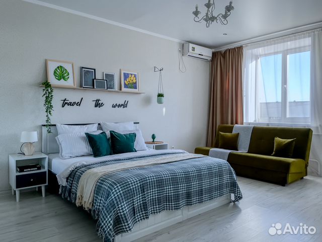 

Квартира-студия, 36 м², 1 кровать