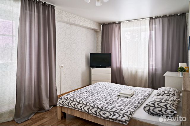 

1-к. квартира, 32 м², 2 кровати
