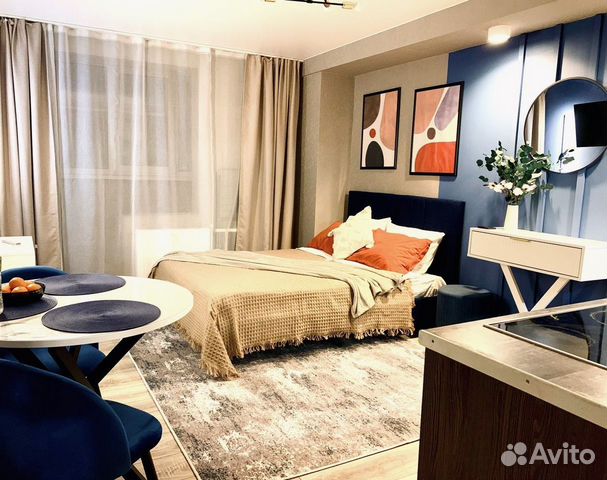 

Квартира-студия, 26 м², 1 кровать