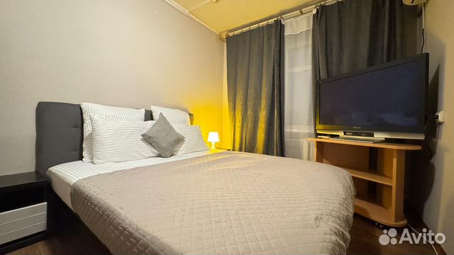 

1-к. квартира, 38 м², 3 кровати