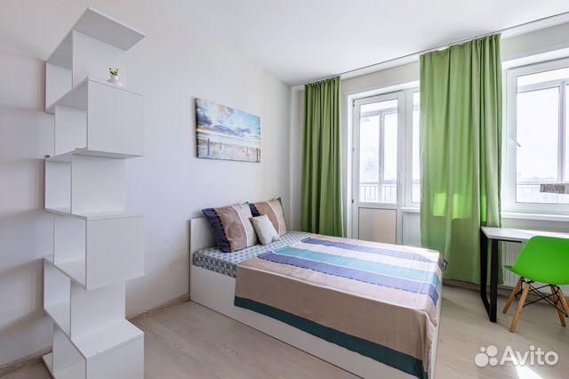 

Квартира-студия, 34 м², 2 кровати