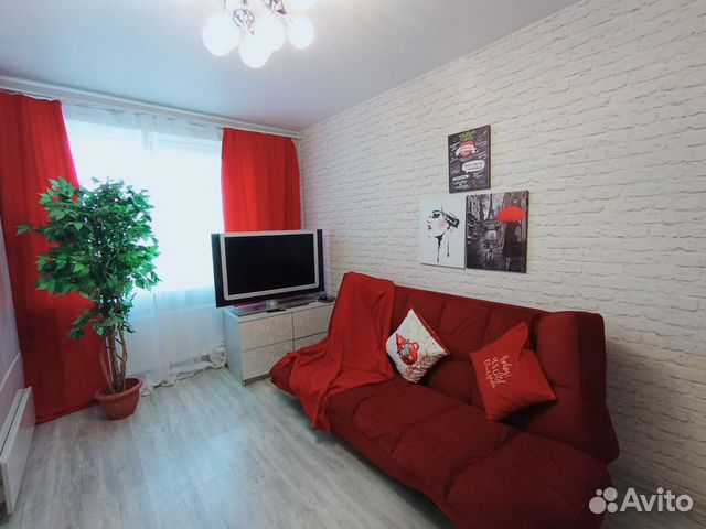 

1-к. квартира, 39 м², 3 кровати