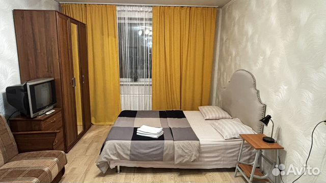 

Квартира-студия, 29 м², 2 кровати