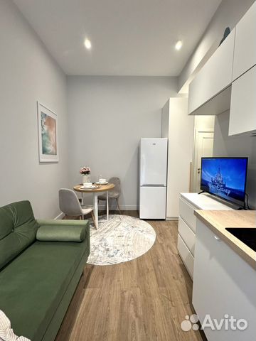 

Квартира-студия, 18 м², 1 кровать