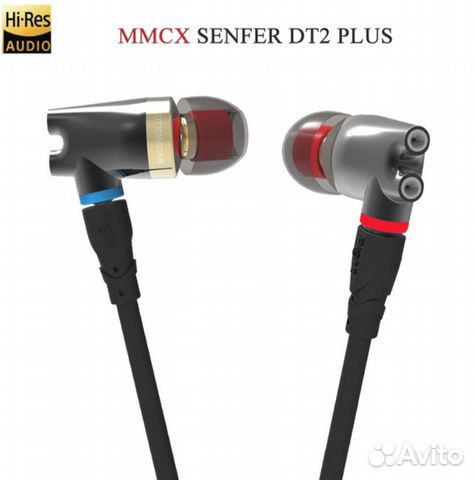 Hi-res трехдрайверные (1DD+2BA) Senfer DT2 plus