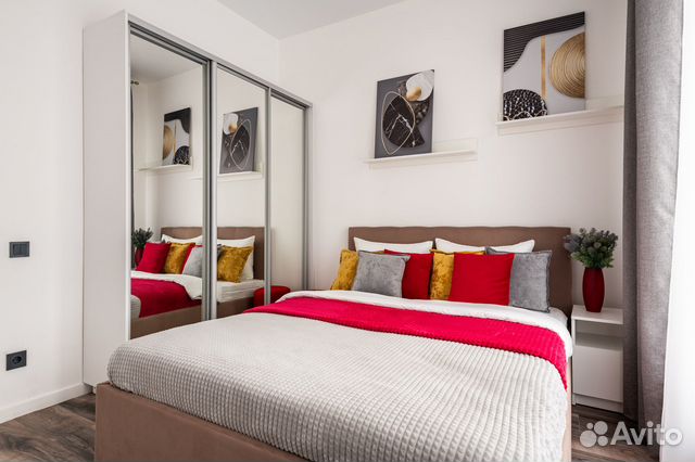 

1-к. квартира, 39 м², 2 кровати