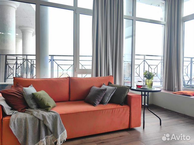 

1-к. квартира, 50 м², 2 кровати