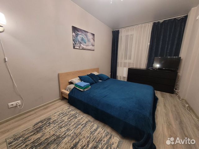 

1-к. квартира, 40 м², 3 кровати