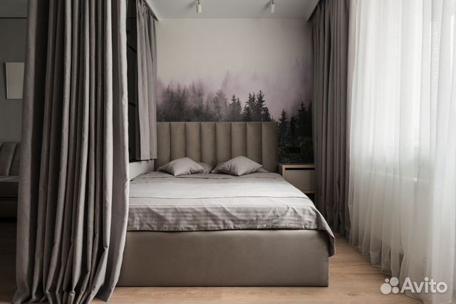 

Квартира-студия, 30 м², 2 кровати