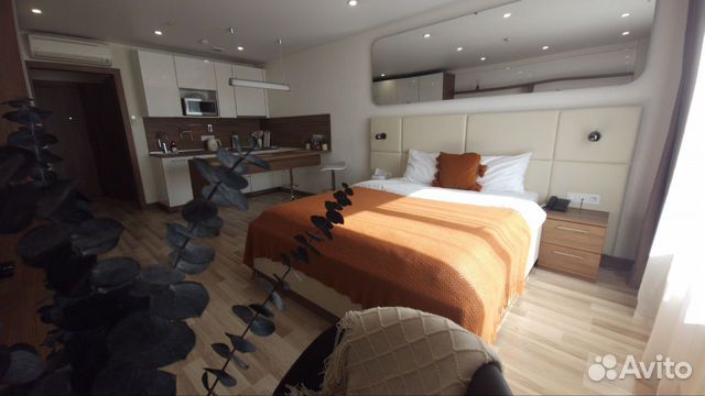 

Квартира-студия, 29 м², 1 кровать