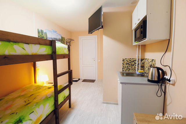 

Квартира-студия, 10,5 м², 1 кровать