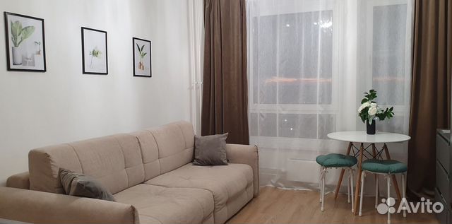 

Квартира-студия, 20 м², 1 кровать