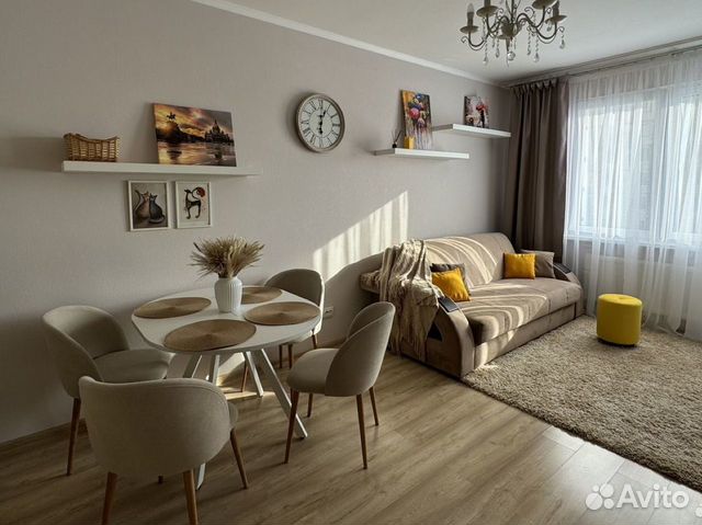 

1-к. квартира, 39 м², 2 кровати
