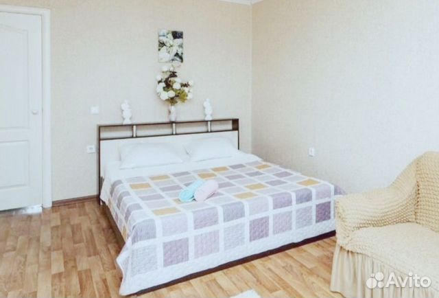 

1-к. квартира, 42 м², 2 кровати