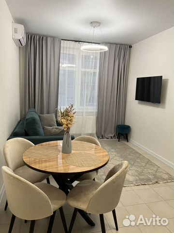 

1-к. квартира, 46 м², 2 кровати