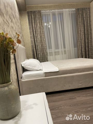 

1-к. квартира, 57 м², 2 кровати