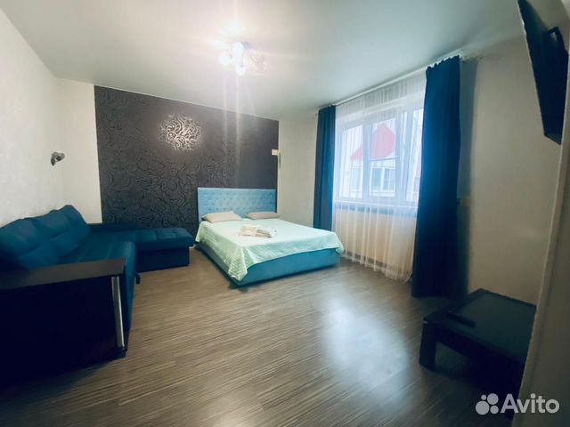 

Квартира-студия, 43 м², 2 кровати