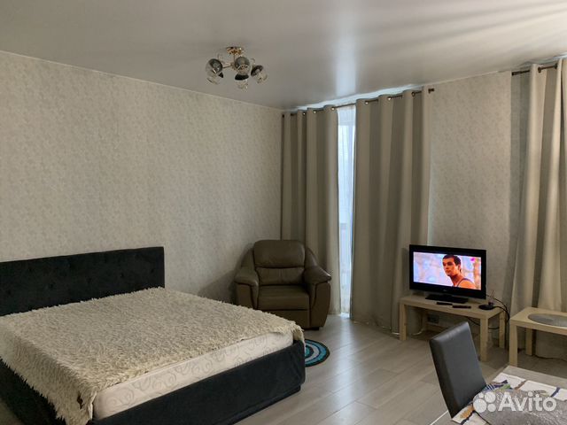 

Квартира-студия, 36 м², 2 кровати