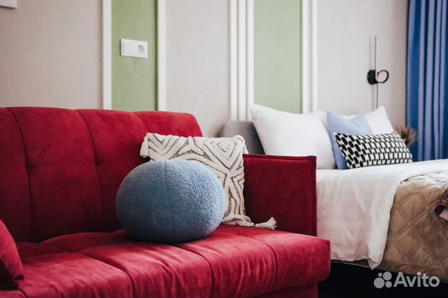 

Квартира-студия, 30 м², 2 кровати