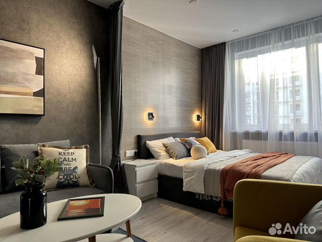 

1-к. квартира, 41 м², 2 кровати