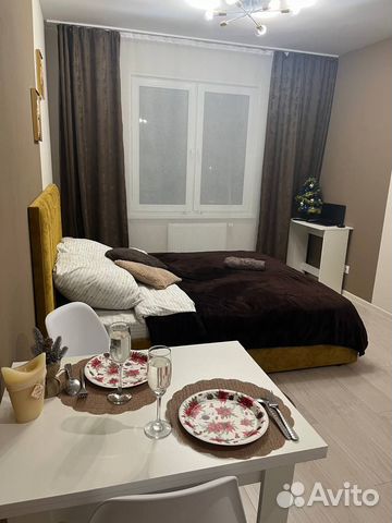 

Квартира-студия, 23 м², 1 кровать