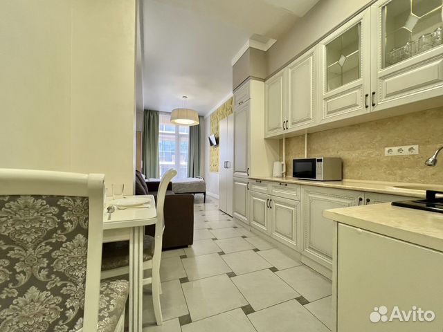 

Квартира-студия в апарт-отеле, 35 м², 2 кровати