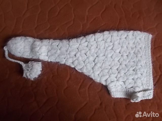 Шапка для девочки вязанная шерсть на 5-7 лет Шапка для девочки вязанная шерсть на 5-7 лет