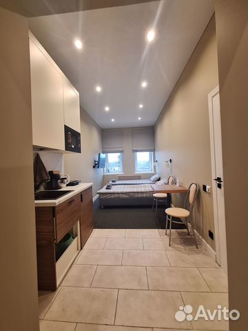 

Квартира-студия в апарт-отеле, 21 м², 2 кровати