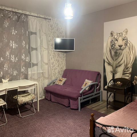 

Квартира-студия, 29 м², 2 кровати