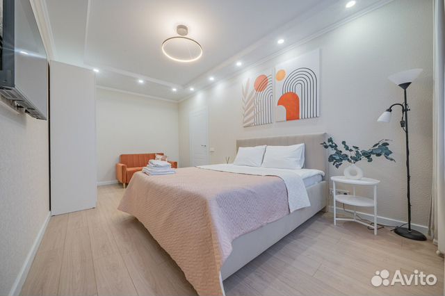 

1-к. квартира, 39 м², 2 кровати