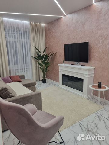 

1-к. квартира, 45 м², 2 кровати