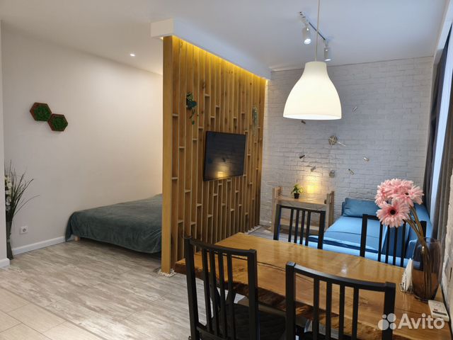 

Квартира-студия, 37 м², 2 кровати