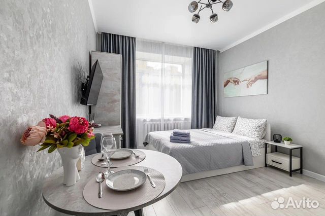 

Квартира-студия, 25 м², 1 кровать