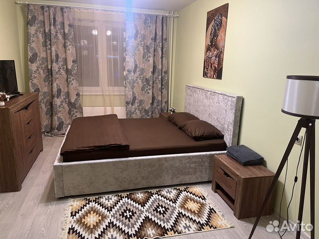 

1-к. квартира, 38 м², 2 кровати