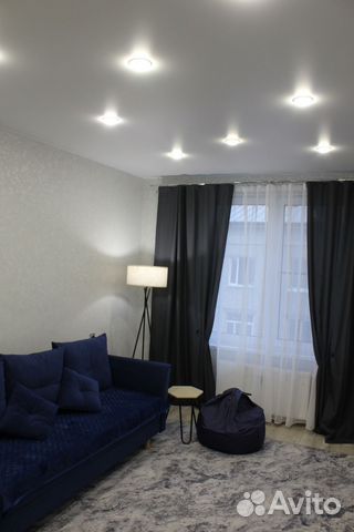 

1-к. квартира, 37 м², 2 кровати