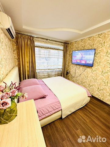 

1-к. квартира, 32 м², 3 кровати
