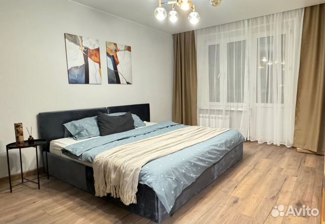 

1-к. квартира, 38 м², 3 кровати