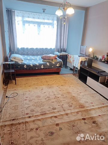 

1-к. квартира, 40 м², 2 кровати