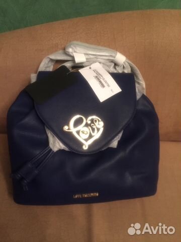 Рюкзак Love Moschino, новый, оригинал, фурнитура