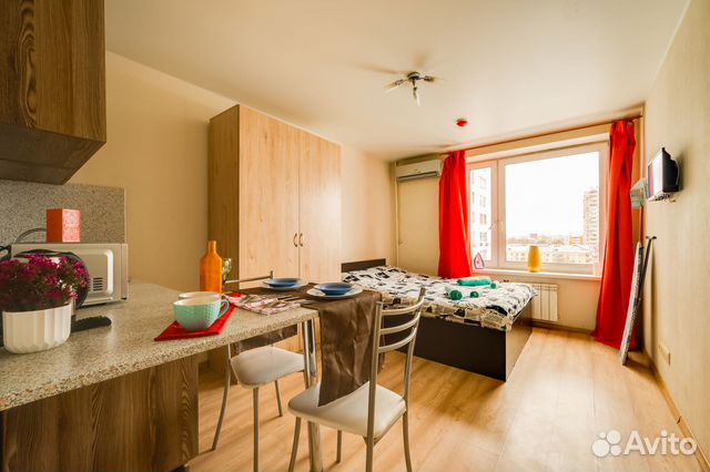 

Квартира-студия, 23 м², 1 кровать